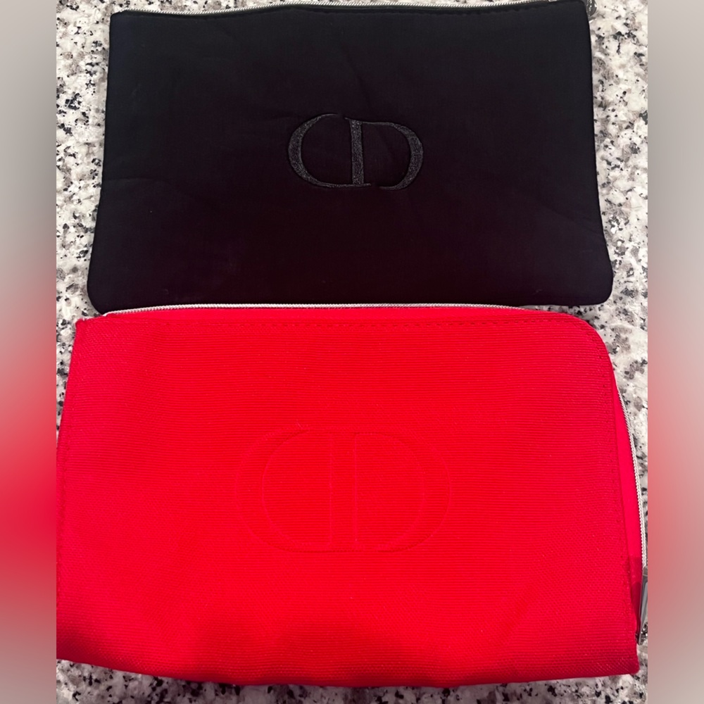 Dior Flat Makeup Pouches